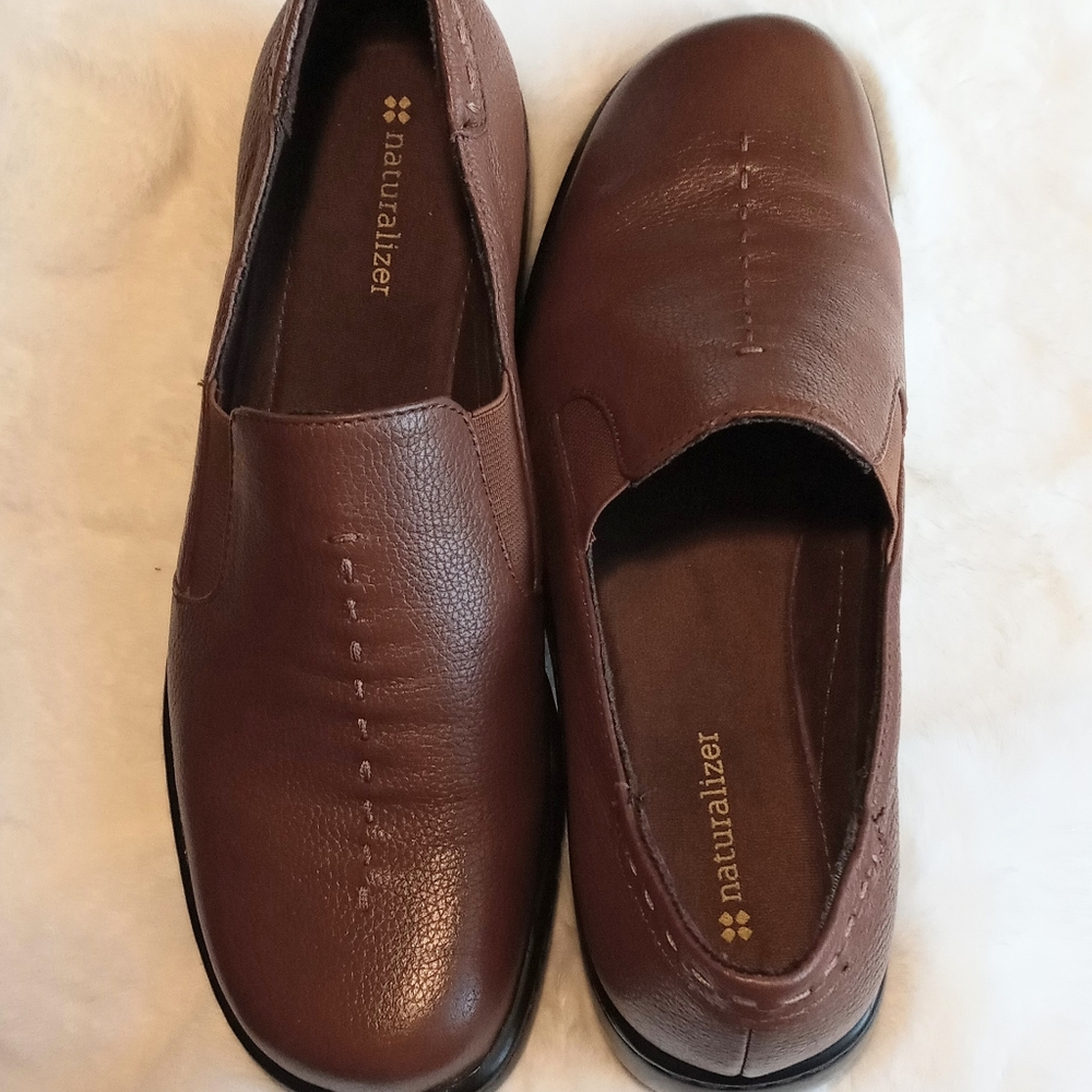 Naturalizer Women's Brown Leather Shoes, Sz 8.5 M